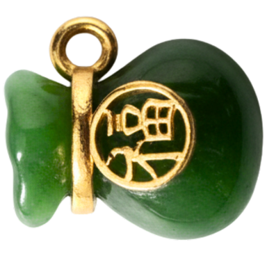 Lucky Money Bag Charm