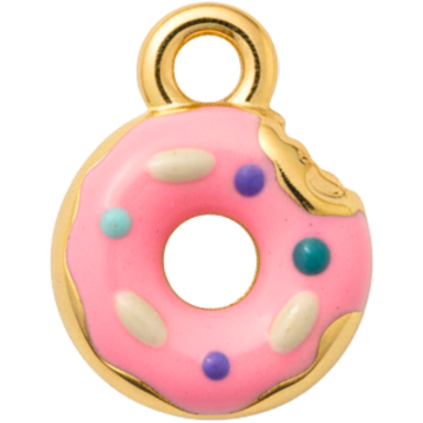 Pink Donut Charm