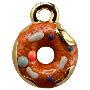 Cinnamon Donut Charm