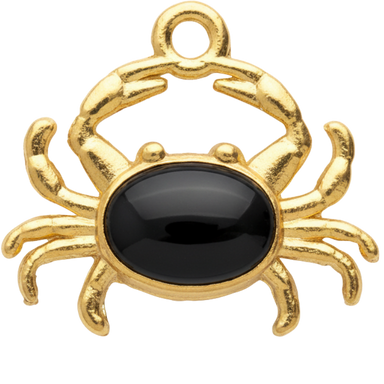 Black Crab Charm