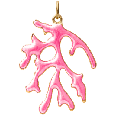 Pink Coral Charm