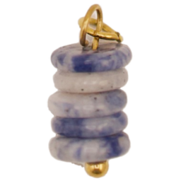 Five Stone Charm Blue