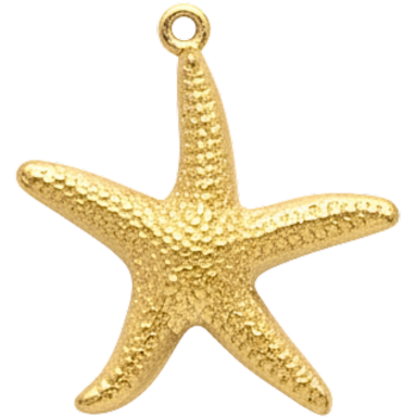 Textured Starfish Charm