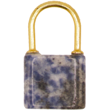 Lock Charm Night Blue