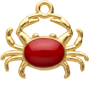 Red Crab Charm