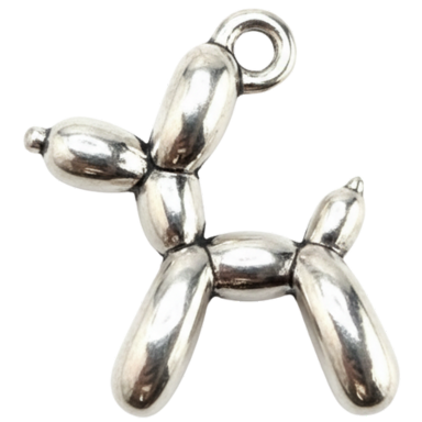 Balloon Dog Charm Pendant