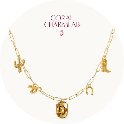 Western Themed Charm Necklace