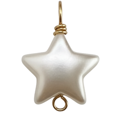 Pearl Star Charm Pendant