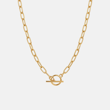 Create Your Own Carabiner Charm Necklace | 14k Gold Plated OT Carabiner Charm Necklace