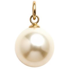 Pearl Eyeball Charm Pendant