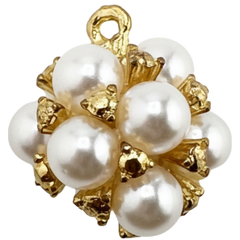 Pearl Cluster Charm Pendant