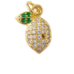 Crystal Lemon Charm