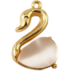 White Swan Charm