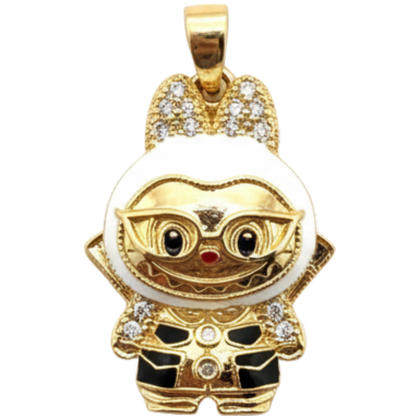Nanny Labubu Charm