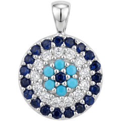 Blue Evil Eye Charm