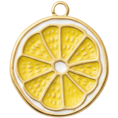 Yellow Citrus Charm