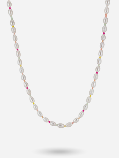 Color Pop Pearl Necklace