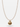 Golden Siren Pearl Necklace – Freshwater Pearl & Shell Charm by PRASINOUS