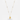 Gold Ammonite Freshwater Pearl Pendant Necklace | Deep Sea Ammonite Necklace