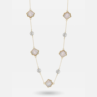 Gold Seashell Freshwater Pearl Dream Necklace