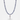 Midnight Azul Lucky Fish Gemstone Necklace | Blue Chalcedony Stone