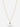 Radiant Drop Solitaire Necklace