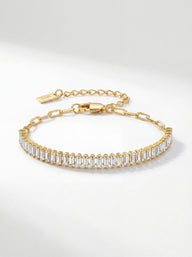 Radiant Bar Tennis Bracelet
