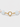 Close-up of gold spring ring clasp on blue chalcedony and pink pearl beaded necklace