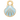 Aqua Shell Charm