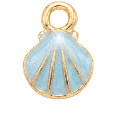 Aqua Shell Charm