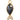 Black Shiny Fish Charm