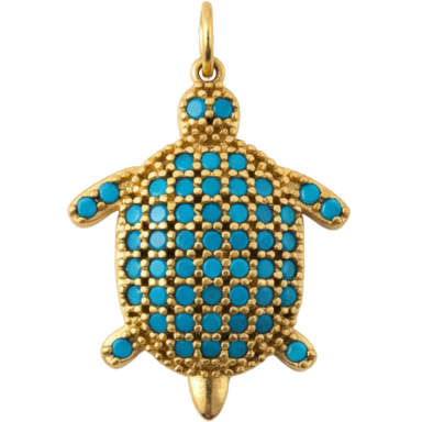 Ocean Turtle Charm