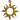 Cutout Sun Charm