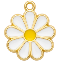 White Daisy Charm
