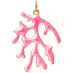 Pink Coral Charm