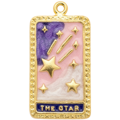Star Tarot Card Charm