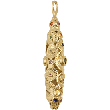 Rainbow Sultan Charm Pendant