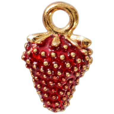 Strawberry Charm Pendant