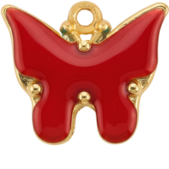 Fireheart Butterfly Charm