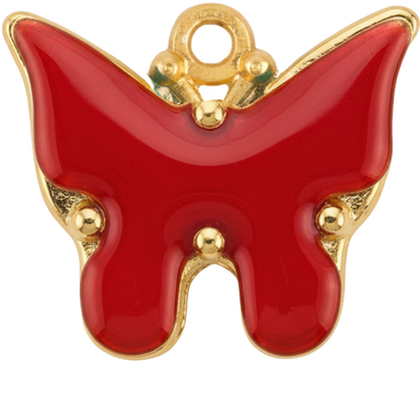 Fireheart Butterfly Charm