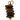 Five Stone Charm Brown