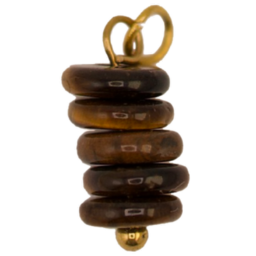 Five Stone Charm Brown