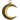 Gold Crescent Charm