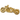 Gold Motorcycle Charm