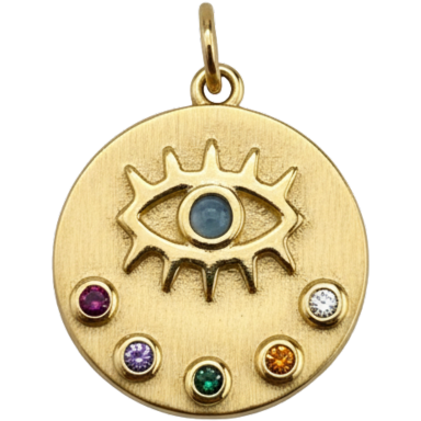 All Eyes on Me Charm Pendant