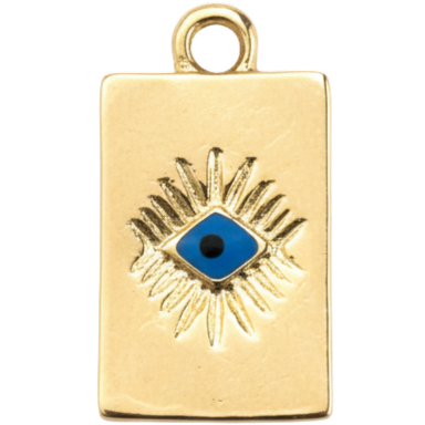Evileye Tablet Charm Pendant