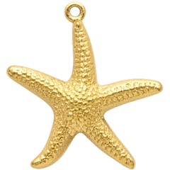 Textured Starfish Charm