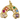 Multistone Rainbow Charm