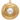 Gold swirl pearl center charm pendant round brass with jump ring natural light