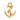Golden Anchor Charm